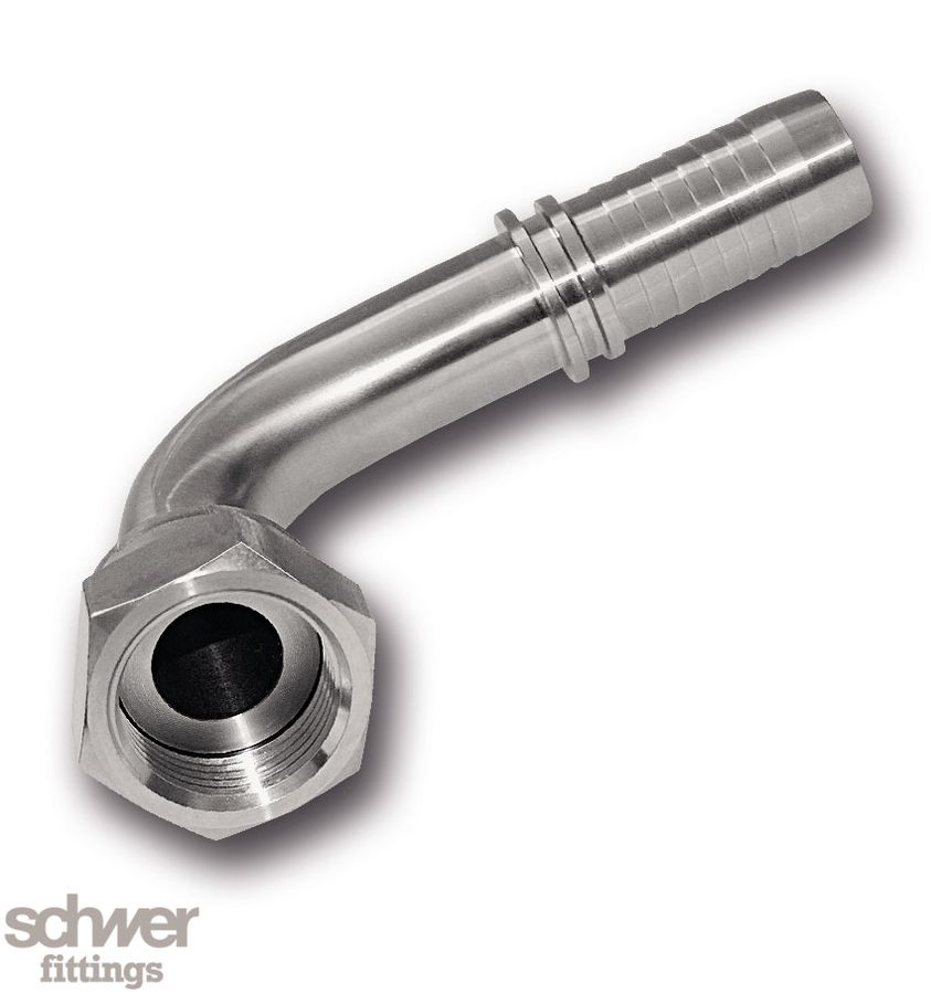 Schlauchstutzen DKR FG 90°