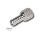 Adaptador hembra con espiga