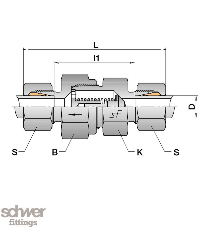 Kärcher Rückschlagventil 6.964-022.0 - Original Ersatzteil