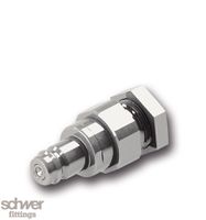 Stecker absperrend, Schottausführung