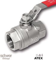 两片式直通球阀 2000 psi